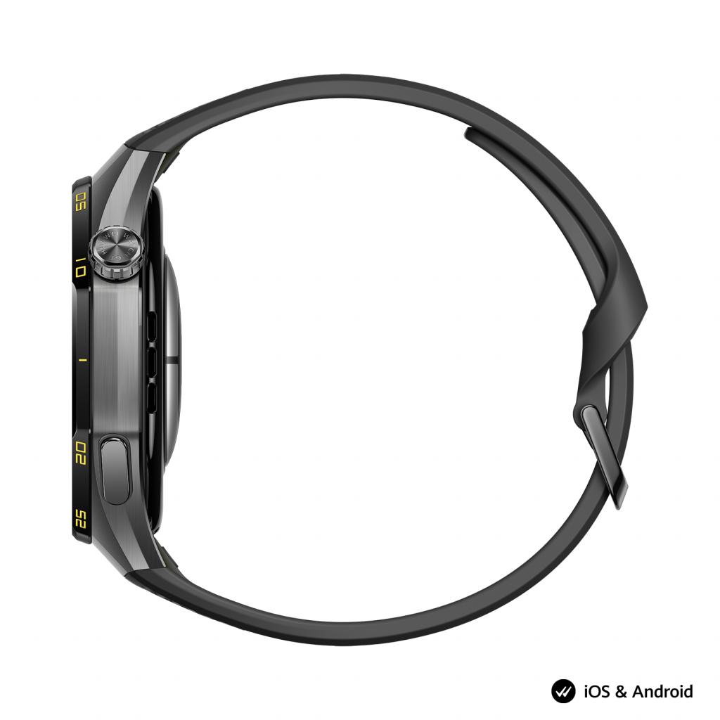 Смарт часовник Huawei Watch GT 7 Pro Atum-B49F Black Fluoroelastomer